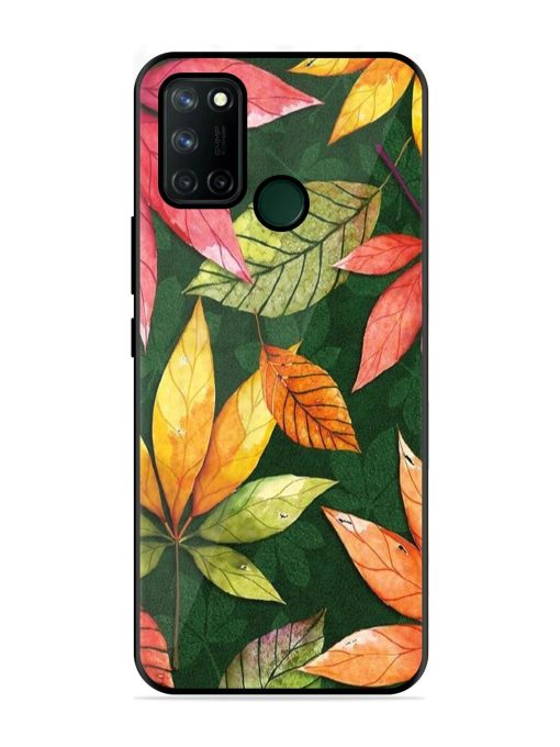 Autumn'S Embrace Glossy Soft Edge Case for Realme 7I Chachhi