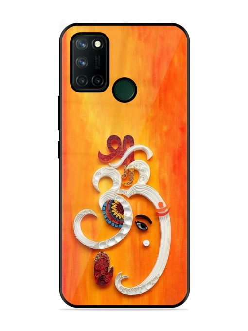 Ganesha In Quilling Art Glossy Soft Edge Case for Realme 7I Chachhi