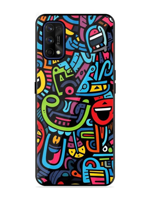 Doodlephoria Glossy Soft Edge Case for Realme 7 Pro Chachhi