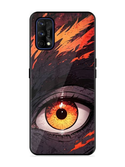 Inferno Gaze Glossy Soft Edge Case for Realme 7 Pro Chachhi