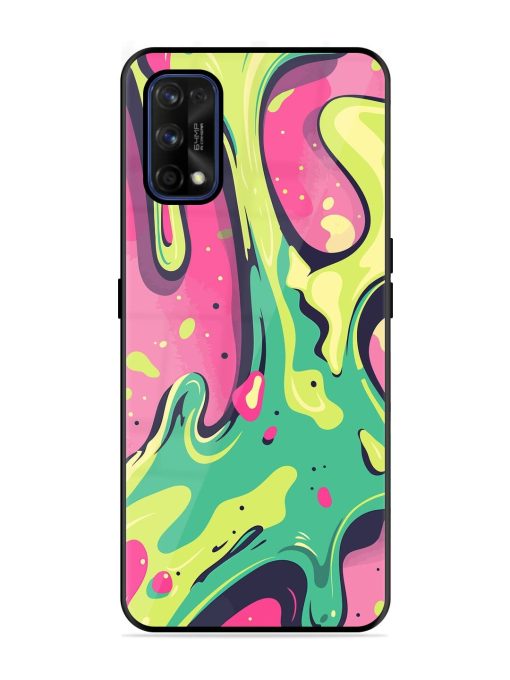 Gooey Grooves Glossy Soft Edge Case for Realme 7 Pro Chachhi