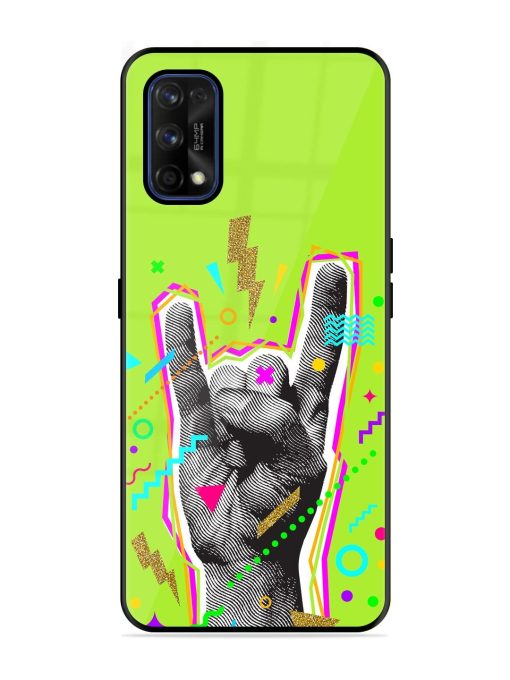 Neon Rock Glossy Soft Edge Case for Realme 7 Pro Chachhi