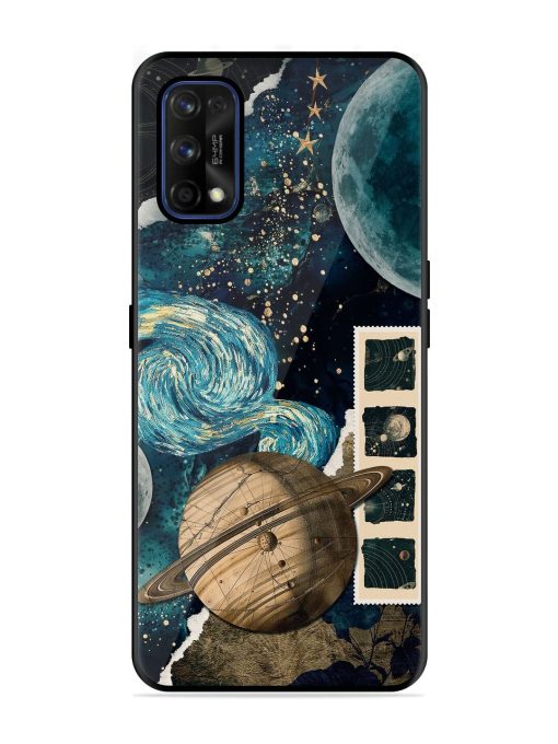 Celestial Tapestry Glossy Soft Edge Case for Realme 7 Pro Chachhi