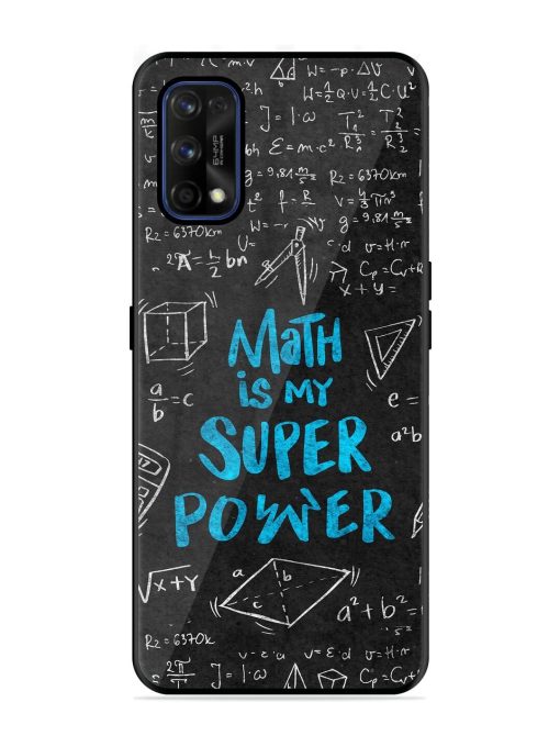 Math Magic Glossy Soft Edge Case for Realme 7 Pro Chachhi