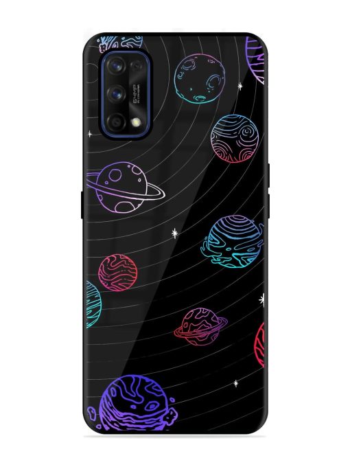 Cosmic Ballet Glossy Soft Edge Case for Realme 7 Pro Chachhi