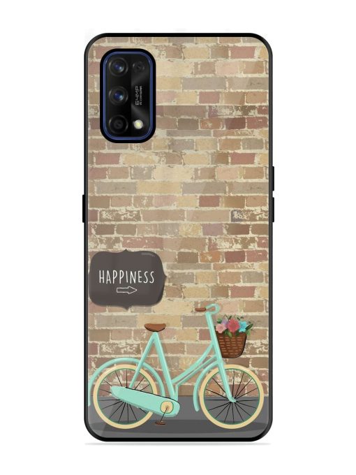 Pedaling Towards Happiness Glossy Soft Edge Case for Realme 7 Pro Chachhi