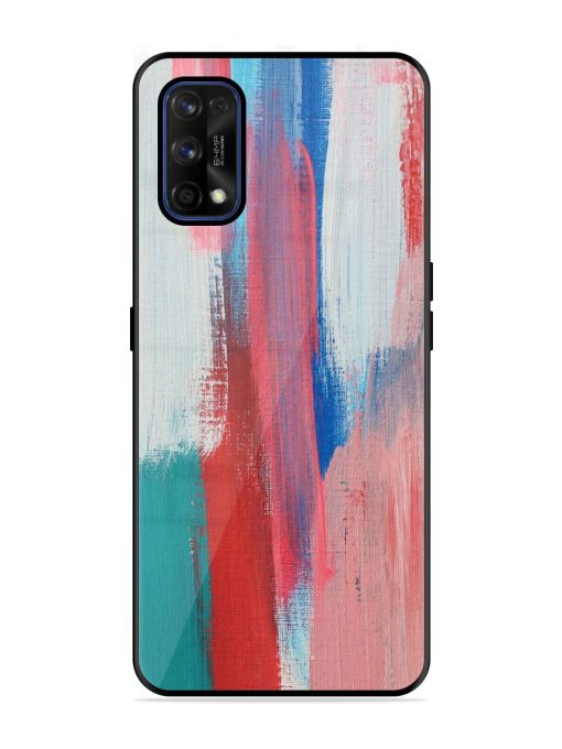 Colorful Chaos Glossy Soft Edge Case for Realme 7 Pro Chachhi