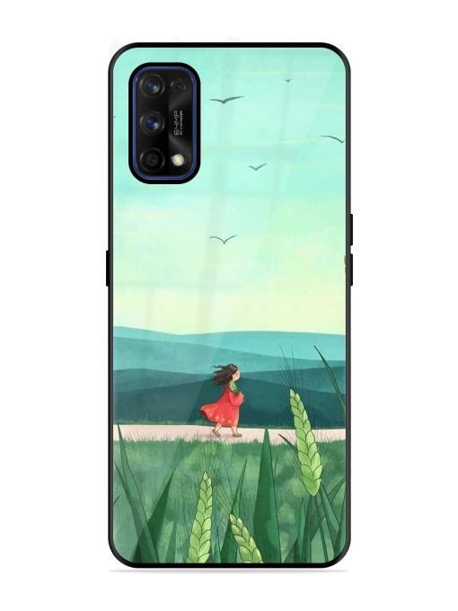 Solitude'S Serenity Glossy Soft Edge Case for Realme 7 Pro Chachhi