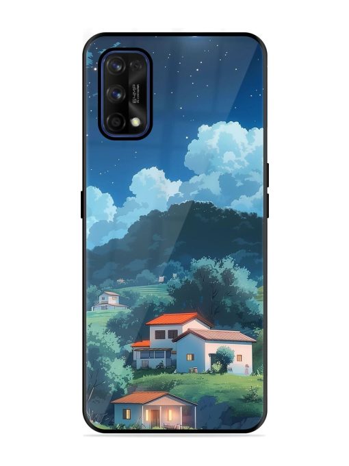 Peaceful Nightscape Glossy Soft Edge Case for Realme 7 Pro Chachhi