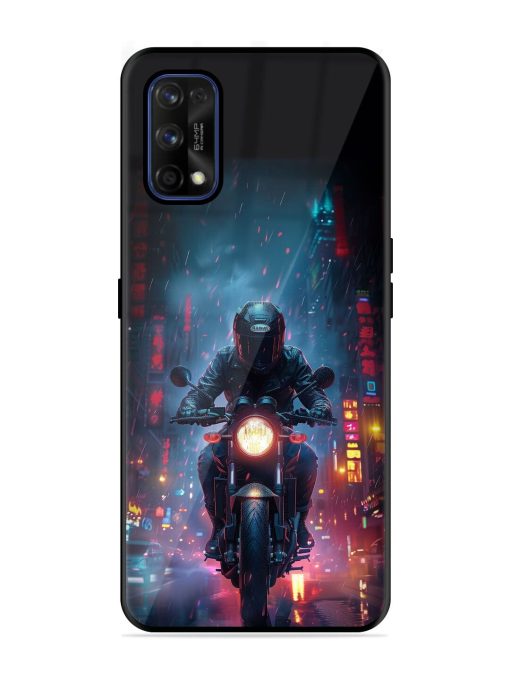 Neon Nights Glossy Soft Edge Case for Realme 7 Pro Chachhi