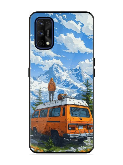 Mountaintop Solitude Glossy Soft Edge Case for Realme 7 Pro Chachhi