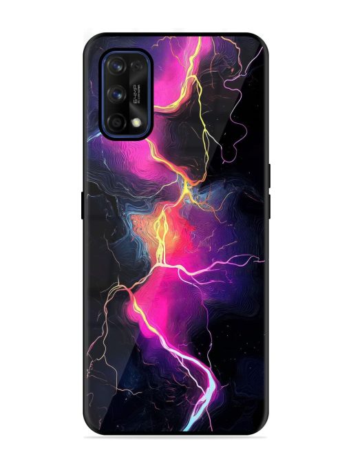 Electric Dreams Glossy Soft Edge Case for Realme 7 Pro Chachhi