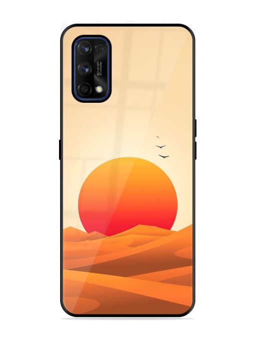 Desert Sunset Glossy Soft Edge Case for Realme 7 Pro Chachhi