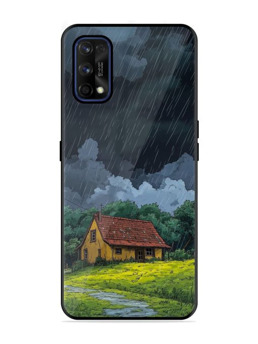 Rainy Day Retreat Glossy Soft Edge Case for Realme 7 Pro Chachhi