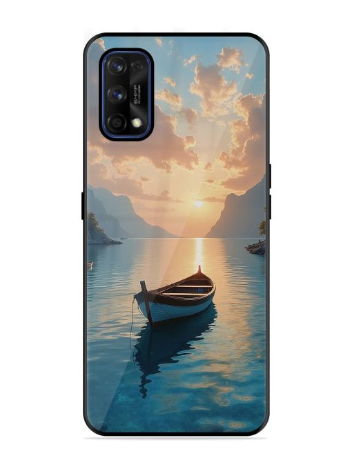 Serene Sunset Glossy Soft Edge Case for Realme 7 Pro Chachhi