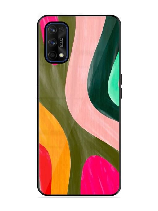 Wavy Wonder Glossy Soft Edge Case for Realme 7 Pro Chachhi