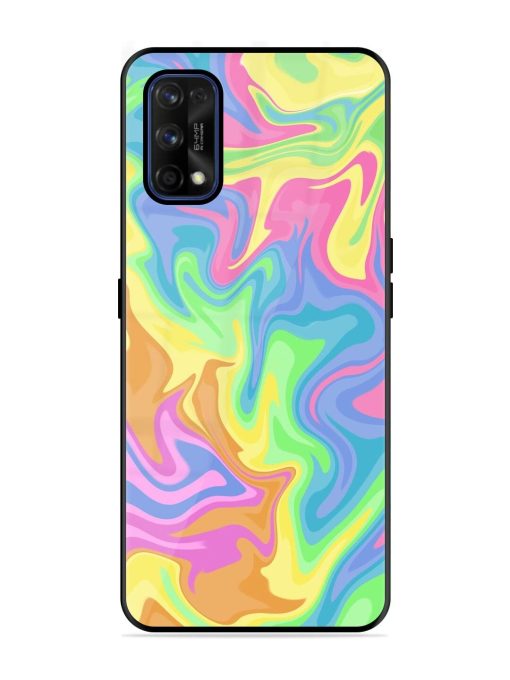 Whimsical Swirl Glossy Soft Edge Case for Realme 7 Pro Chachhi