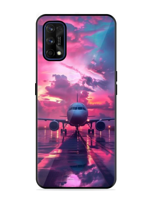 Neon Runway Glossy Soft Edge Case for Realme 7 Pro Chachhi