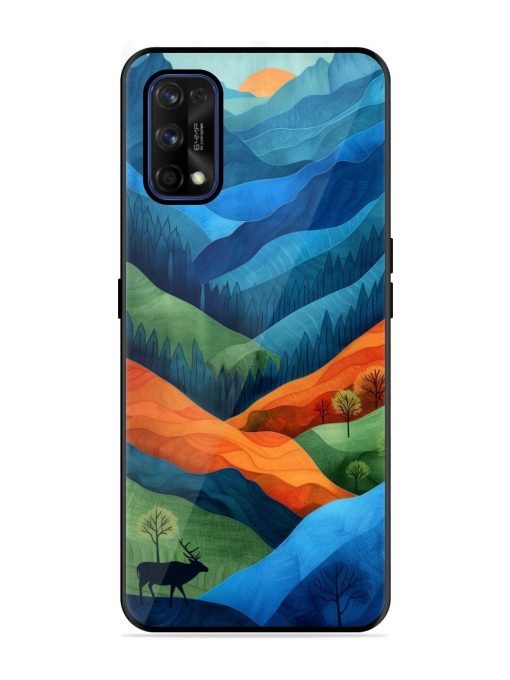 Layers Of The Land Glossy Soft Edge Case for Realme 7 Pro Chachhi