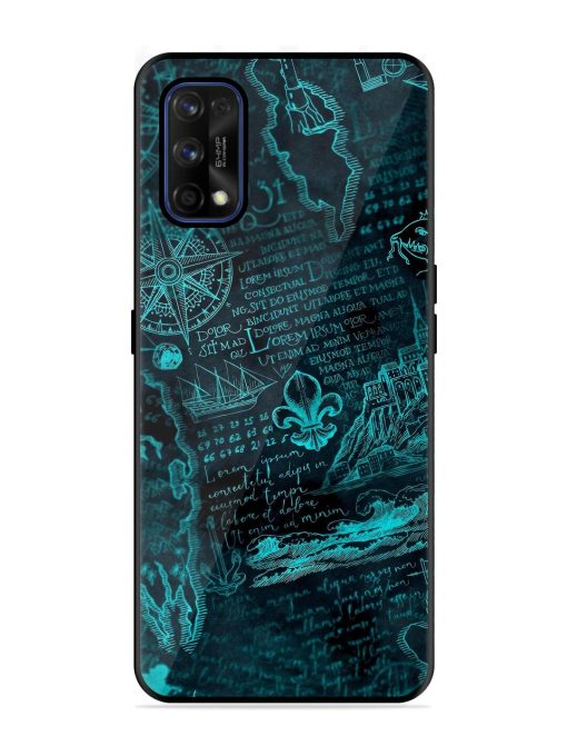 Nautical Notebook Glossy Soft Edge Case for Realme 7 Pro Chachhi