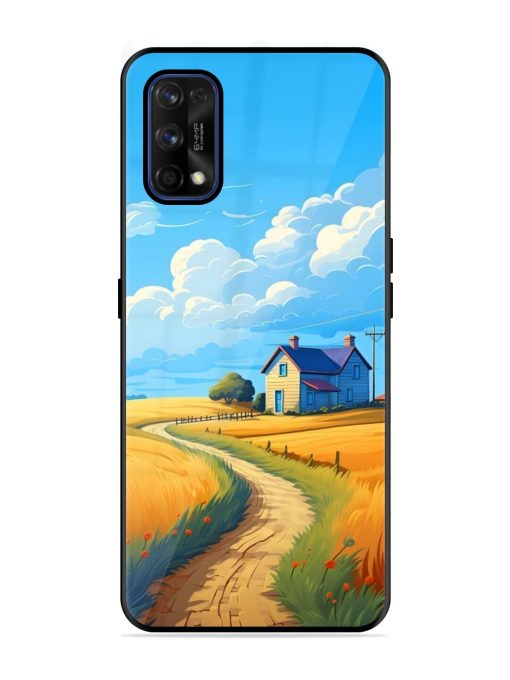 Countryside Cottage Glossy Soft Edge Case for Realme 7 Pro Chachhi