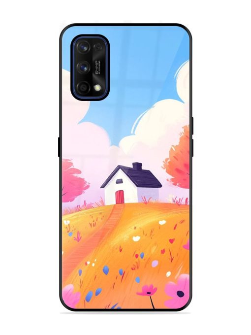 Hilltop Haven Glossy Soft Edge Case for Realme 7 Pro Chachhi