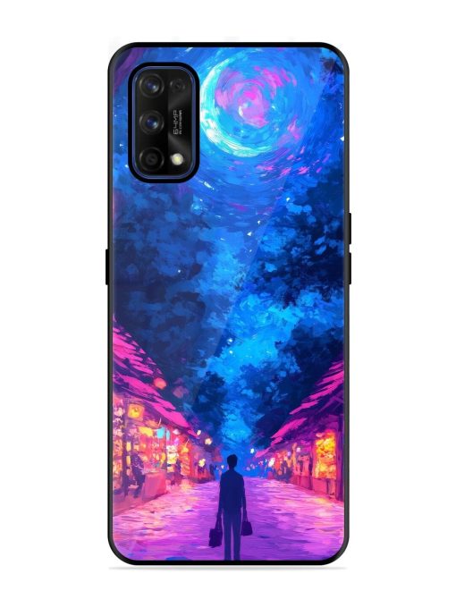 Neon Nightscape Glossy Soft Edge Case for Realme 7 Pro