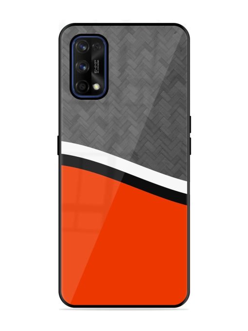 Bold Contrast Glossy Soft Edge Case for Realme 7 Pro Chachhi