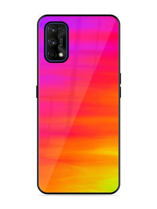 Neon Horizon Glossy Soft Edge Case for Realme 7 Pro Chachhi