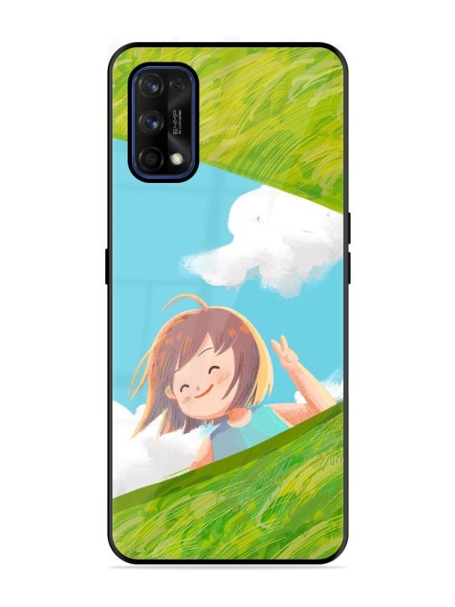 I'M On My Way Glossy Soft Edge Case for Realme 7 Pro Chachhi