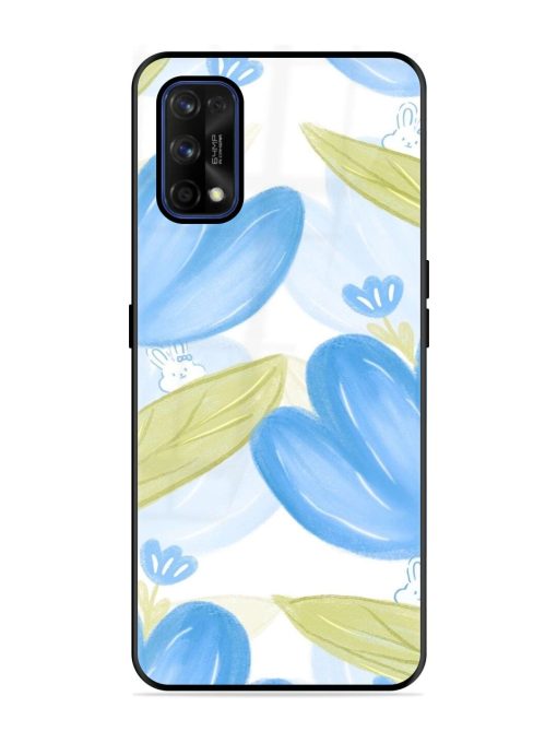 Bunny'S Blue Garden Glossy Soft Edge Case for Realme 7 Pro Chachhi