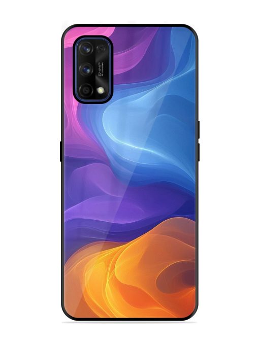 Cosmic Currents Glossy Soft Edge Case for Realme 7 Pro