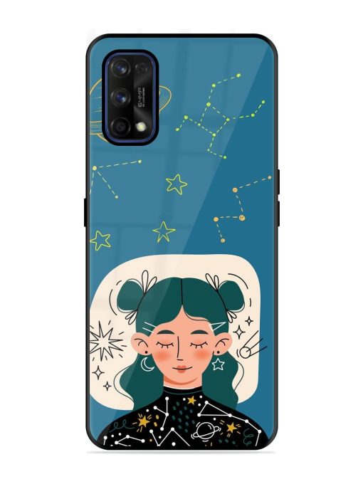 Cosmic Daydreamer Glossy Soft Edge Case for Realme 7 Pro Chachhi