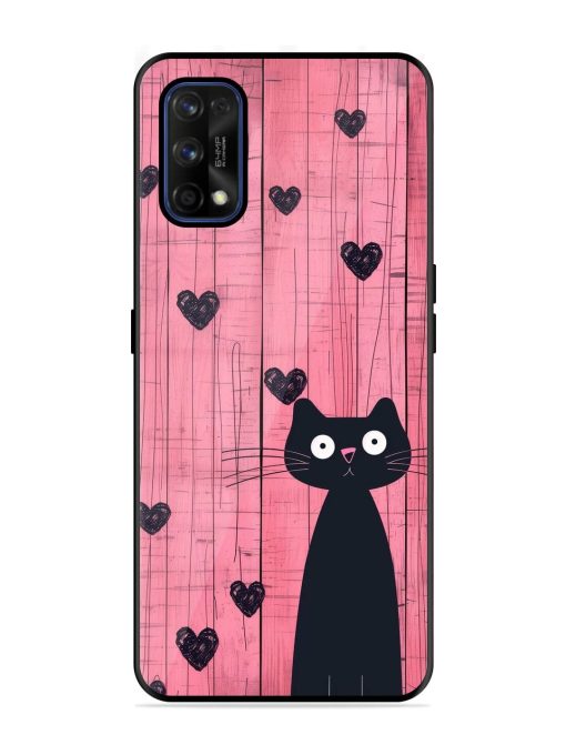 Feline Valentine'S Day Glossy Soft Edge Case for Realme 7 Pro Chachhi