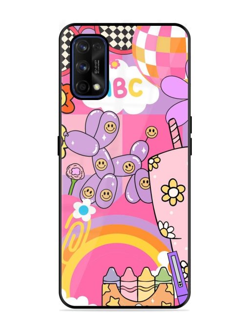 Whimsical Y2K Chaos Glossy Soft Edge Case for Realme 7 Pro Chachhi