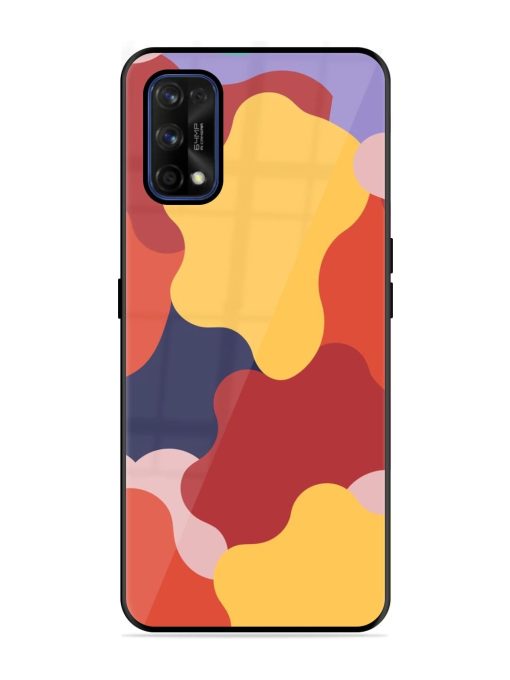 Gooey Color Chaos Glossy Soft Edge Case for Realme 7 Pro Chachhi