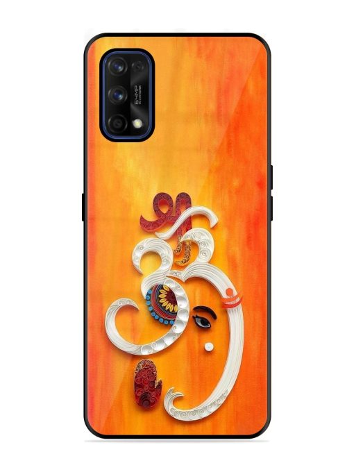 Ganesha In Quilling Art Glossy Soft Edge Case for Realme 7 Pro Chachhi