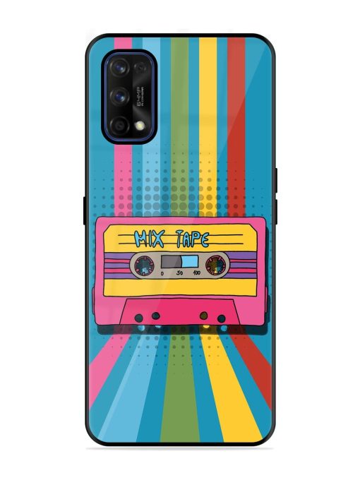 Retro Cassette Tapes Glossy Soft Edge Case for Realme 7 Pro