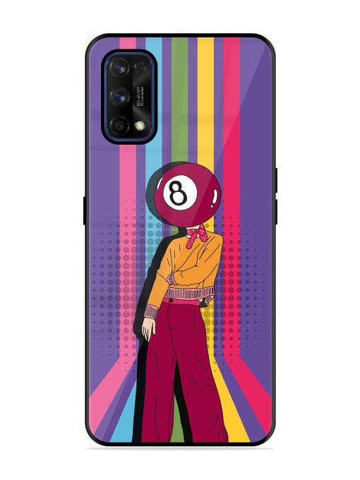 Eight Ball Fashionista Glossy Soft Edge Case for Realme 7 Pro Chachhi