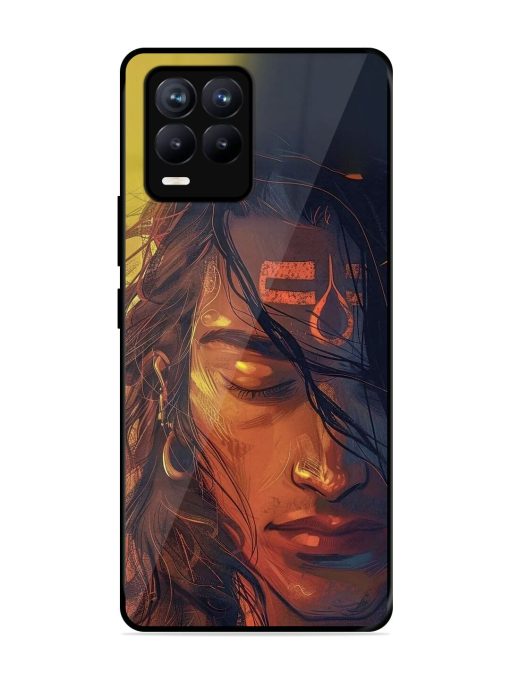 Tranquil Shiva Glossy Soft Edge Case for Realme 8 (4G) Chachhi