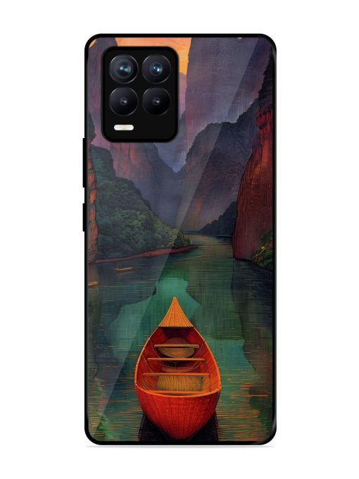 Serene Passage Glossy Soft Edge Case for Realme 8 (4G) Chachhi