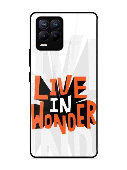 Wonder Burst Glossy Soft Edge Case for Realme 8 (4G) Chachhi