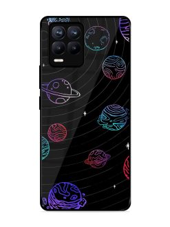 Cosmic Ballet Glossy Soft Edge Case for Realme 8 (4G)