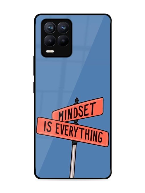 Mindset Matters Glossy Soft Edge Case for Realme 8 (4G) Chachhi