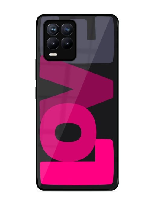 Pixelated Pastel Glossy Soft Edge Case for Realme 8 (4G) Chachhi