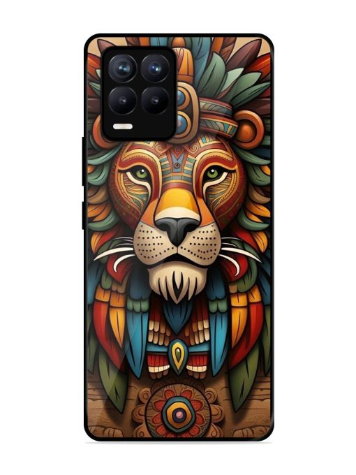 Aztec Majesty Glossy Soft Edge Case for Realme 8 (4G) Chachhi