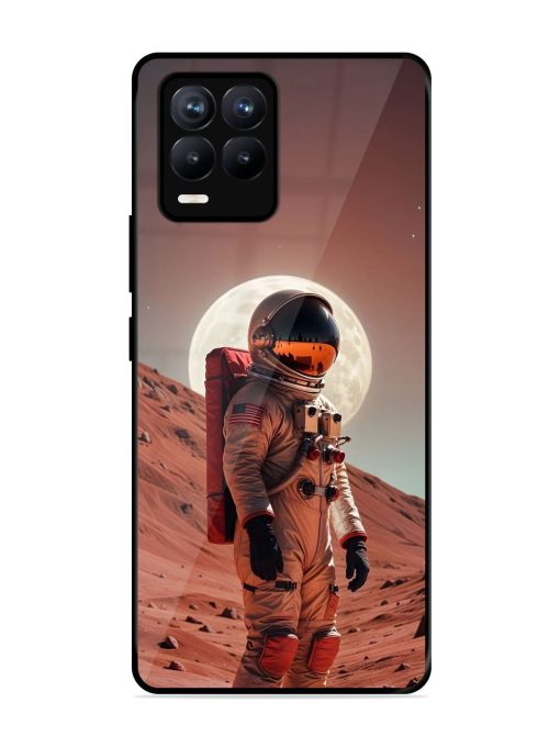 The Red Planet Glossy Soft Edge Case for Realme 8 (4G) Chachhi