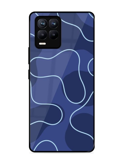 Midnight Maze Glossy Soft Edge Case for Realme 8 (4G) Chachhi