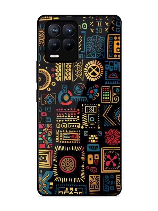 Tribal Tapestry Glossy Soft Edge Case for Realme 8 (4G) Chachhi