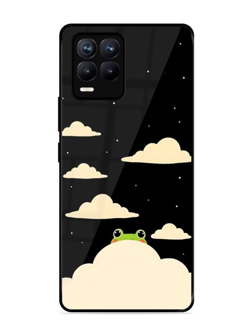 Froggy Night Sky Glossy Soft Edge Case for Realme 8 (4G) Chachhi